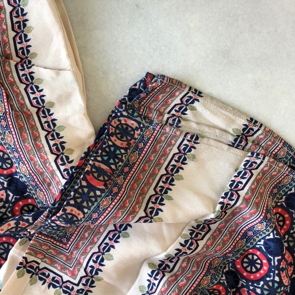 Anthropologie Yida Printed Wide Leg Pants - Picture 7 of 7